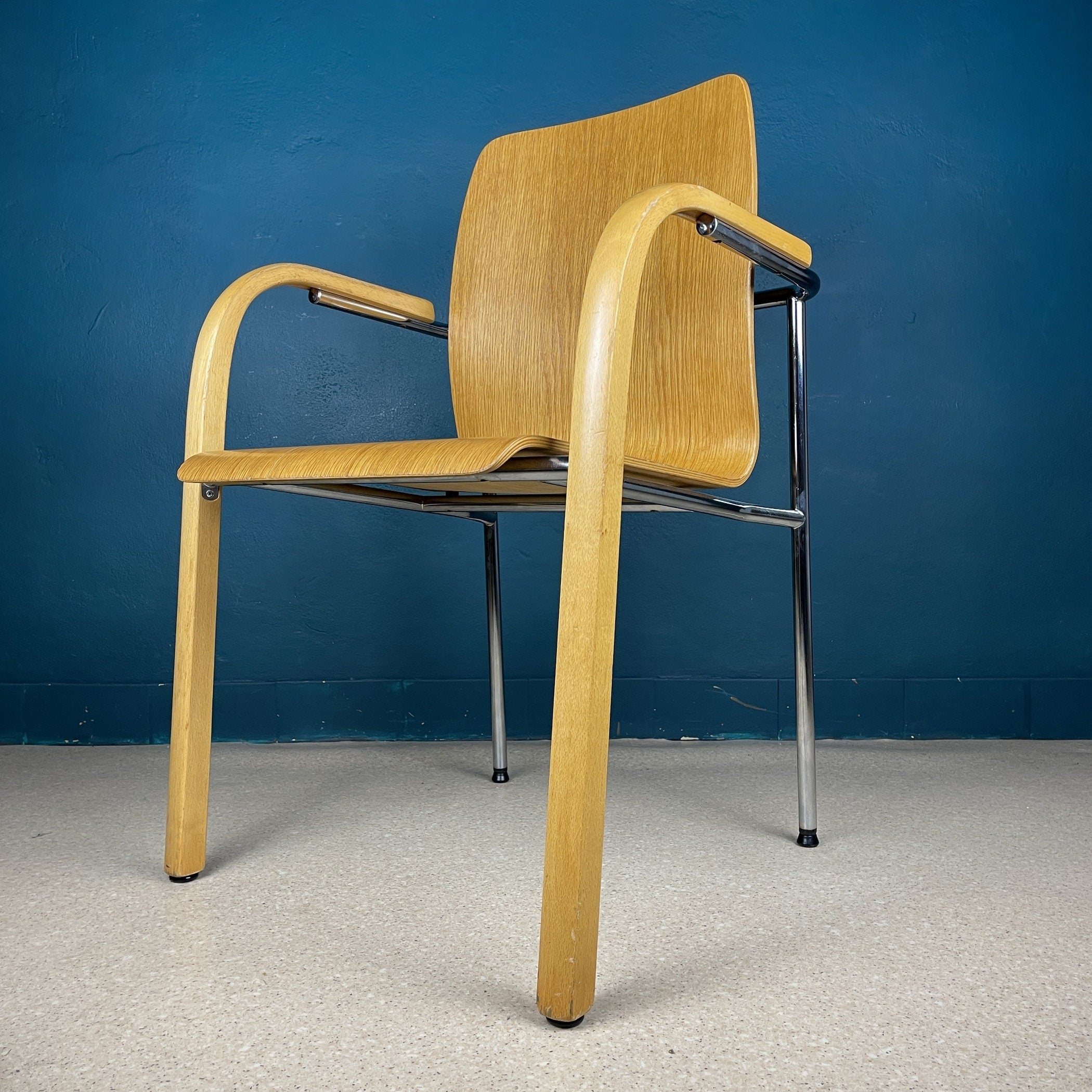 Vintage Bent Plywood Dining Chair by Stol Kamnik, Yugoslavia 1980s