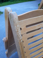 Vintage Rex Kralj Daybed: 1970s Scandinavian Wood Kids Bed