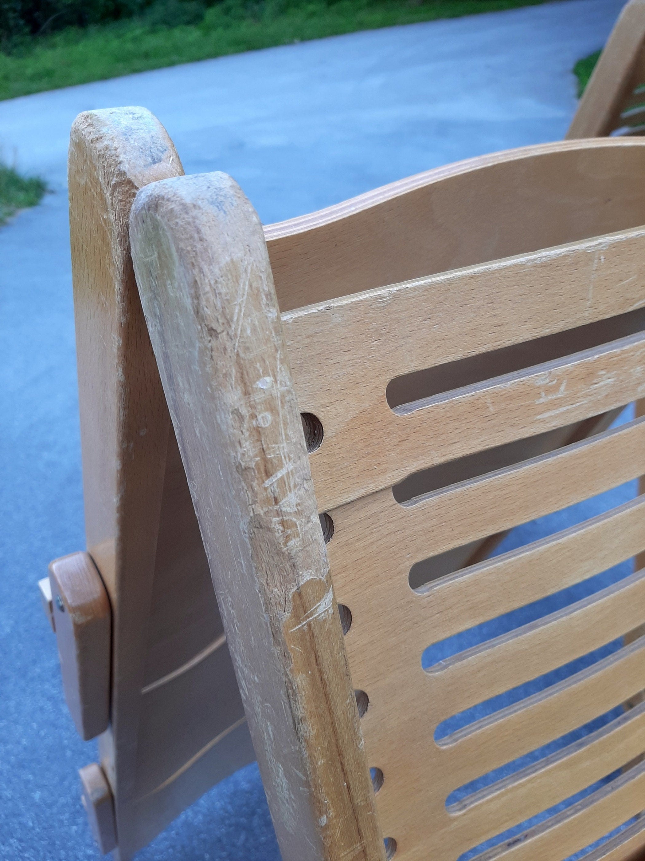 Vintage Rex Kralj Daybed: 1970s Scandinavian Wood Kids Bed