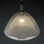 Carlo Nason Murano Glass Pendant Lamp - Mazzega Italian Lighting 1960s