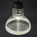 Murano glass pendant lamp  Italy 1960s Space age Mid-century modern italian lighting