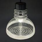 Murano glass pendant lamp  Italy 1960s Space age Mid-century modern italian lighting