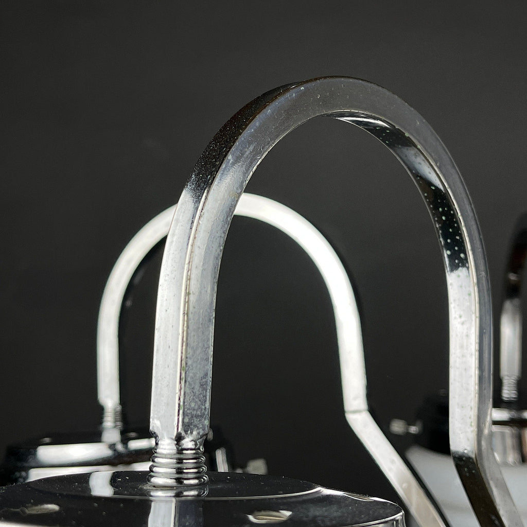 Mid-Century Murano Glass Chandelier - Italian Space Age Lighting