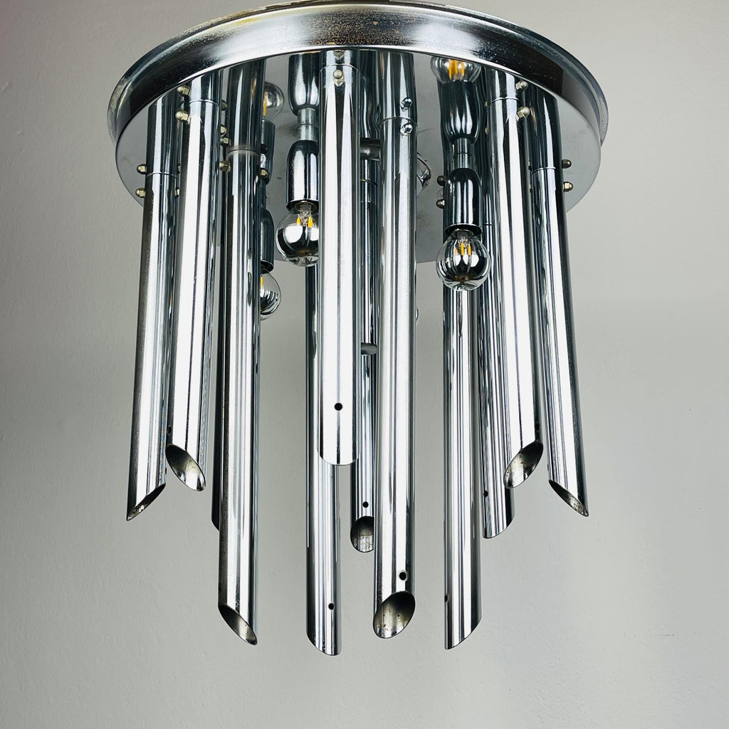 Original Murano chandelier Calla Lily by Venini, Italy 1960s