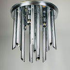 Original Murano chandelier Calla Lily by Venini, Italy 1960s