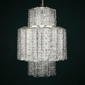 Classic Murano chandelier Tronchi by Venini, Italy 1960s