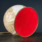 Murano table lamp Italy 1970s mid-century modern italian home decor