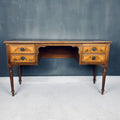 Vintage wood sideboard Italy 1950s  venetian wooden console table