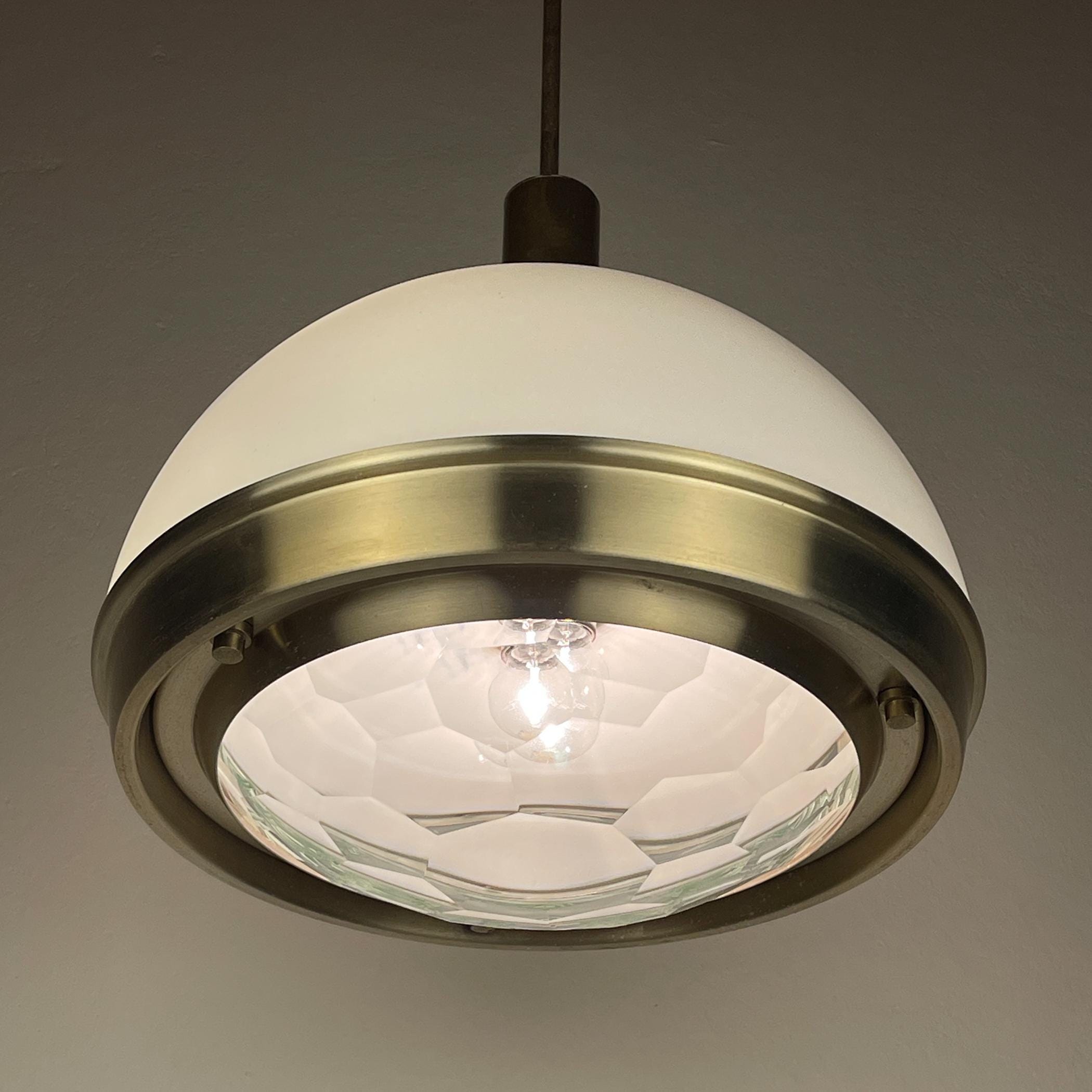 Pendant lamp by Pia Guidetti Crippa for Lumi, Italy 1960s, Mid-century italian modern lighting