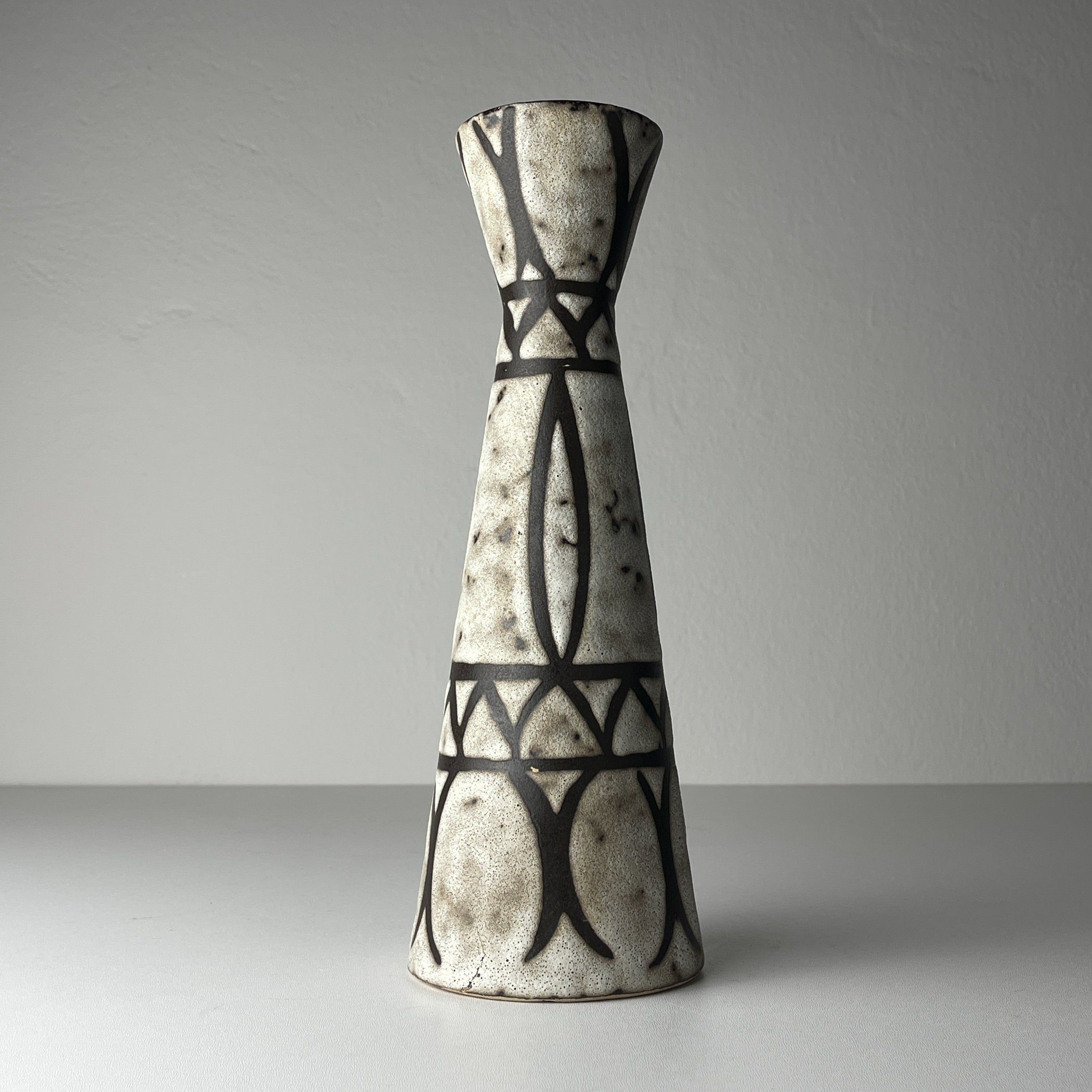 Mid-century ceramic vase by Bay Keramik, West Germany, 1960s, Vintage home decor