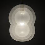 Murano pendant lamp by Carlo Nason for Mazzega Italy 1960s