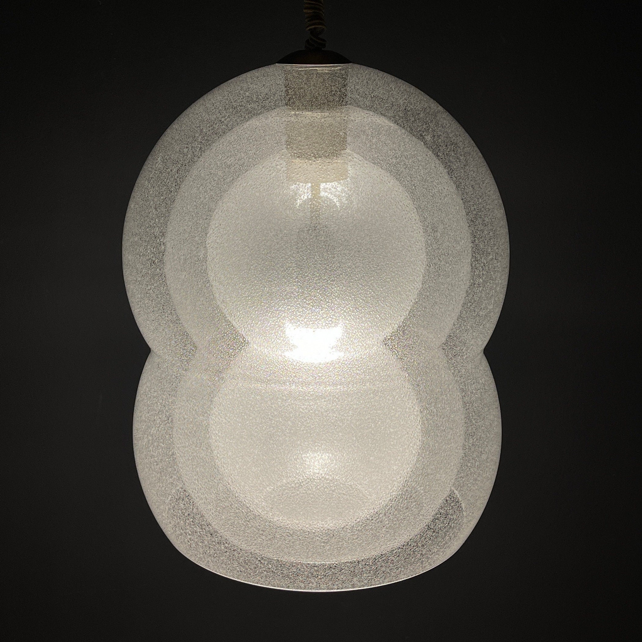 Murano pendant lamp by Carlo Nason for Mazzega Italy 1960s