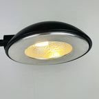 Retro black desk lamp by C. Zaffaroni, Turate (Como), Italy 1980s, retro home office
