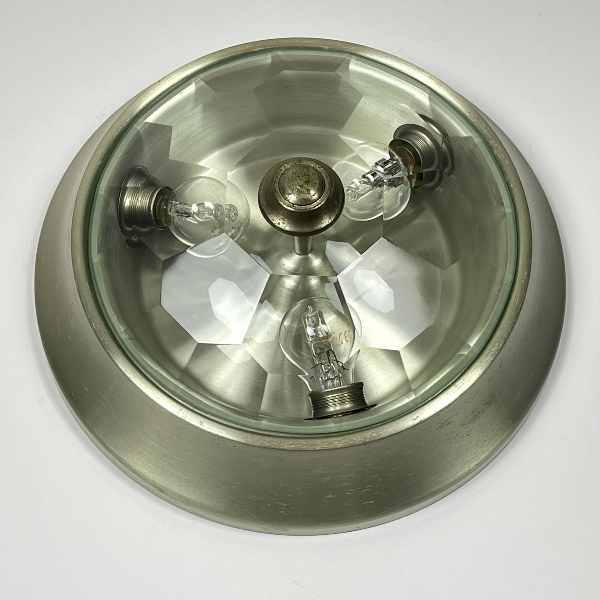 Pia Guidetti Crippa Ceiling Lamp: Italian Mid-Century Modern Lighting