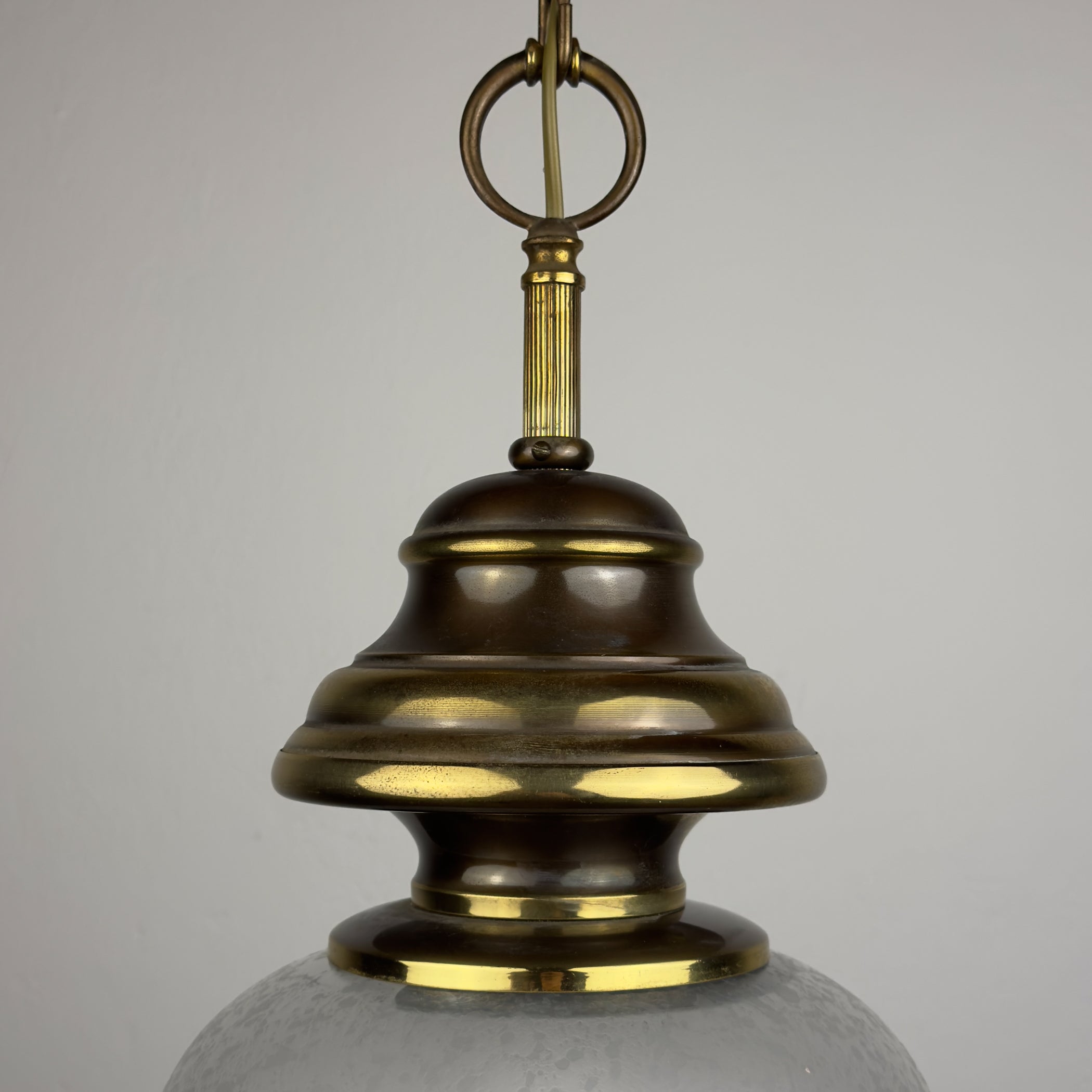 Vintage pendant lamp by Gaetano Sciolari, Italy, 1960s