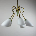Vintage Stilnovo chandelier, Italy 1940-50s
