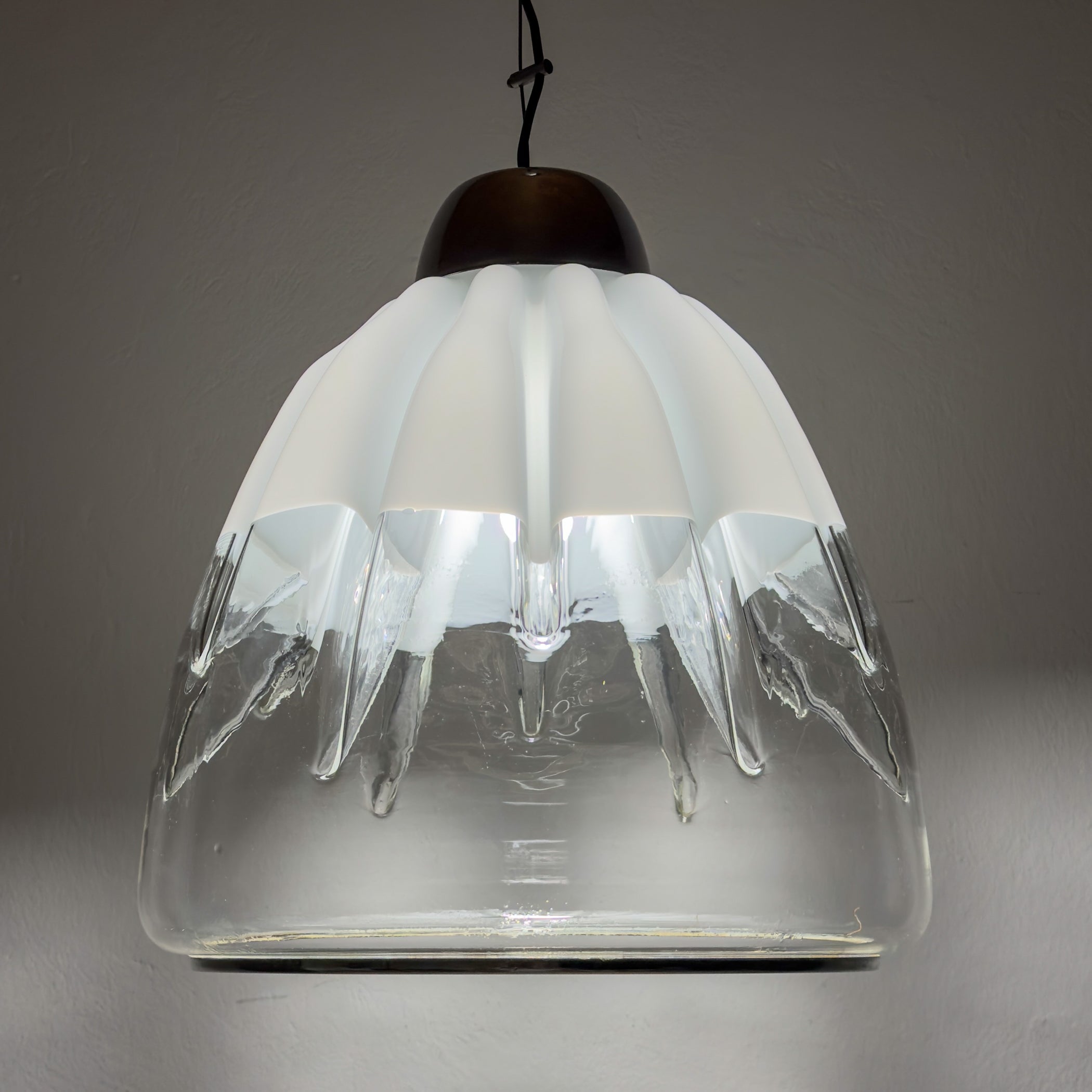 Original Murano Pendant Lamp by Toni Zuccheri for VeArt, Italy 1960s