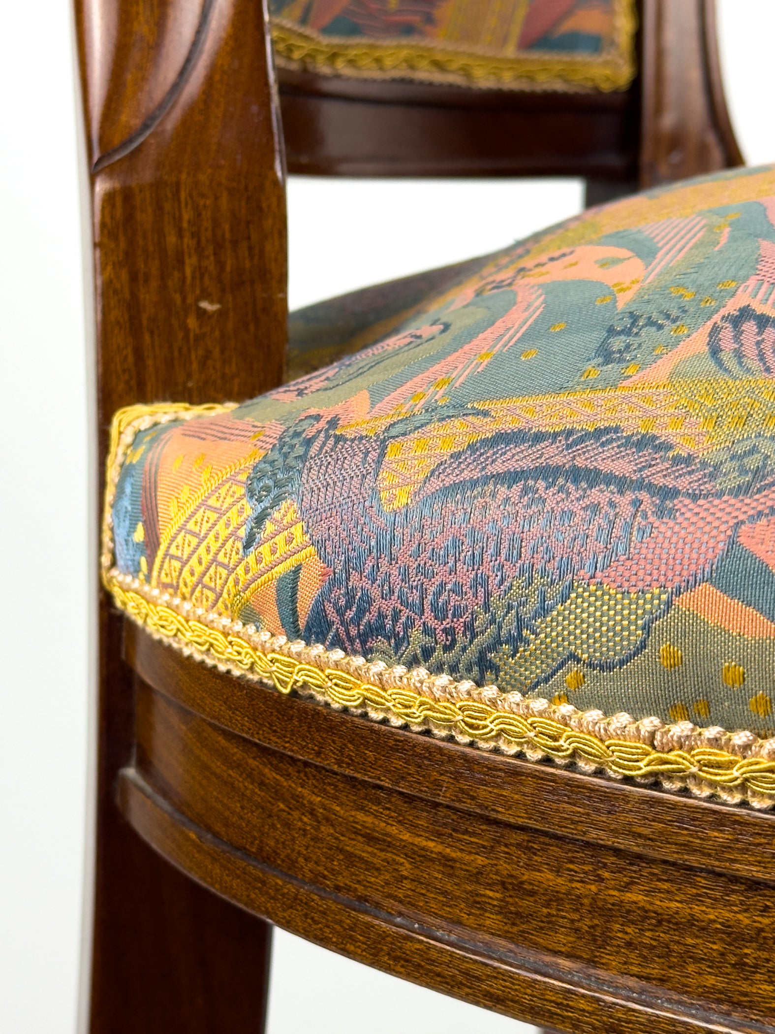 Vintage dining chairs, Set of 4, Italy 1950s