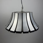Vintage metal pendant lamp by Elio Martinelli for Martinelli Luce, Italy 1960s