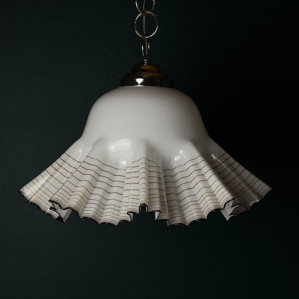 Vintage Murano pendant lamp by Vetreria De Majo, Italy 1970s