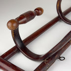Antique Wooden Coat Rack, Italy 1930s