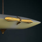 Art Deco Vintage Chandelier, Italy 1930s