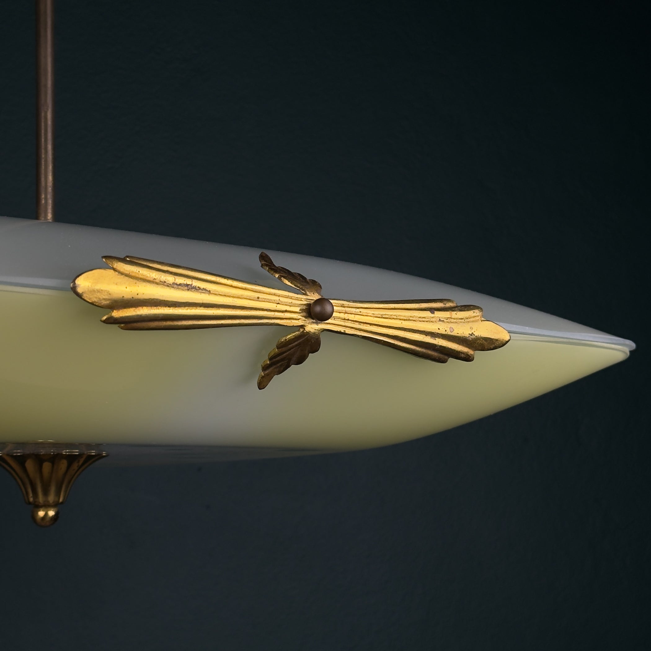 Art Deco Vintage Chandelier, Italy 1930s