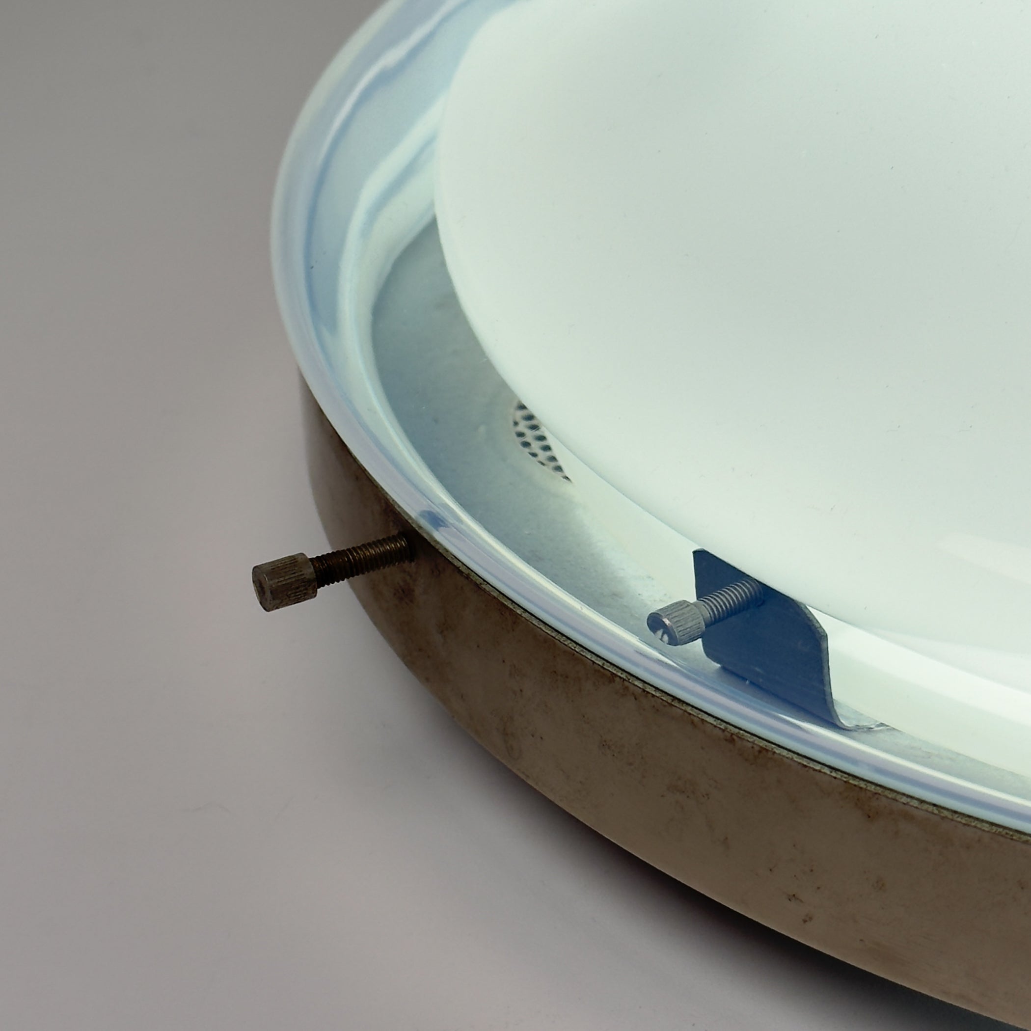 Original Murano table or ceiling lamp LS143, design Carlo Nason for AV Mazzega, Italy 1970s