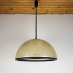 Large vintage pendant lamp by Idea Studio Techno Design for Luci Milano, Italy 1970s