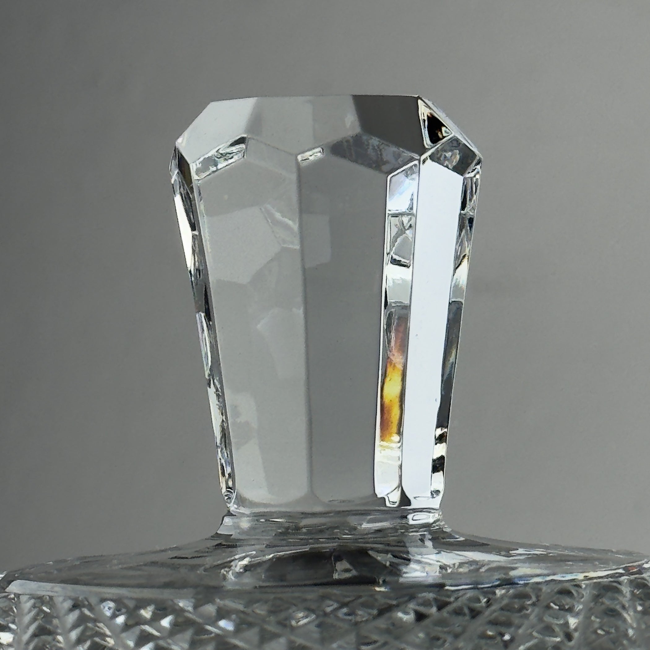 Antique glass bowl with bronze base, Italy 1920s