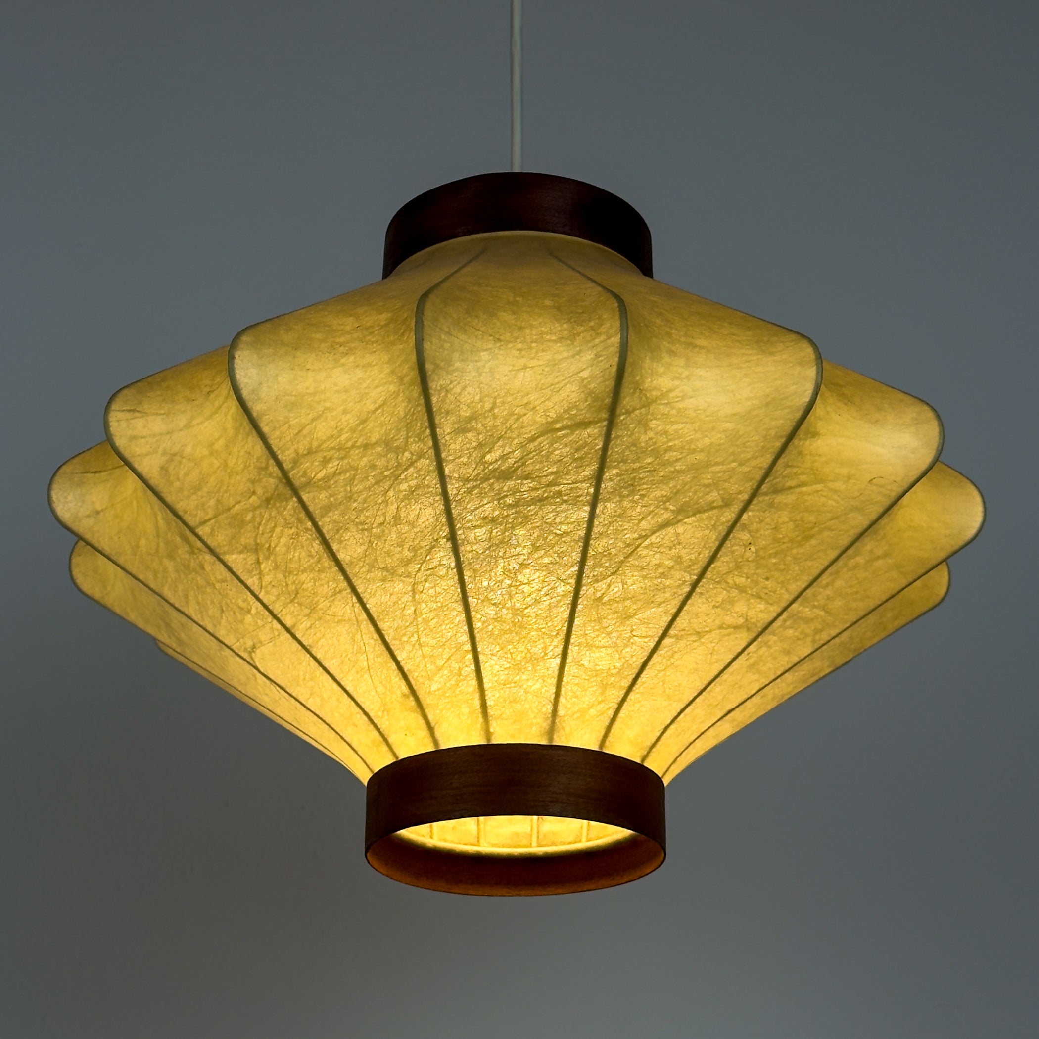 Mid-century cocoon pendant lamp, Achille Castiglioni, Italy 1960s