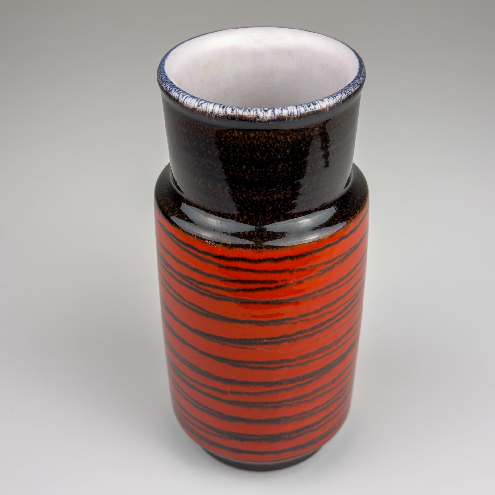 Vintage ceramic vase Rio, Ursula Fesca Design for Waechtersbach, West Germany, 1970s