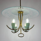Vintage chandelier by Pietro Chiesa for Fontana Arte, Italy 1930s