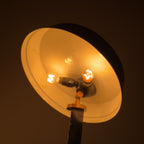 Vintage metal desk lamp by Oscar Torlasco, Italy 1950s