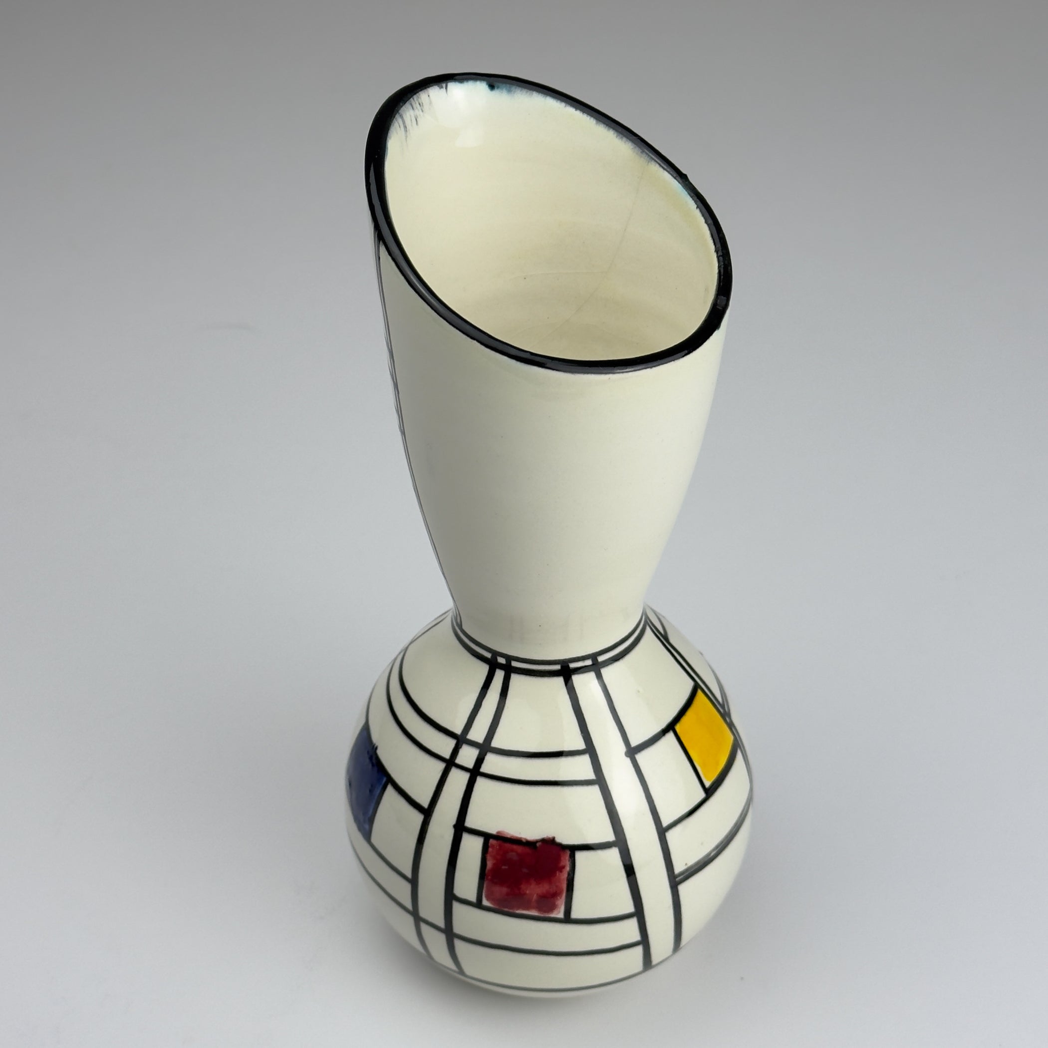 Mid-century small ceramic vase, Italy 1970s