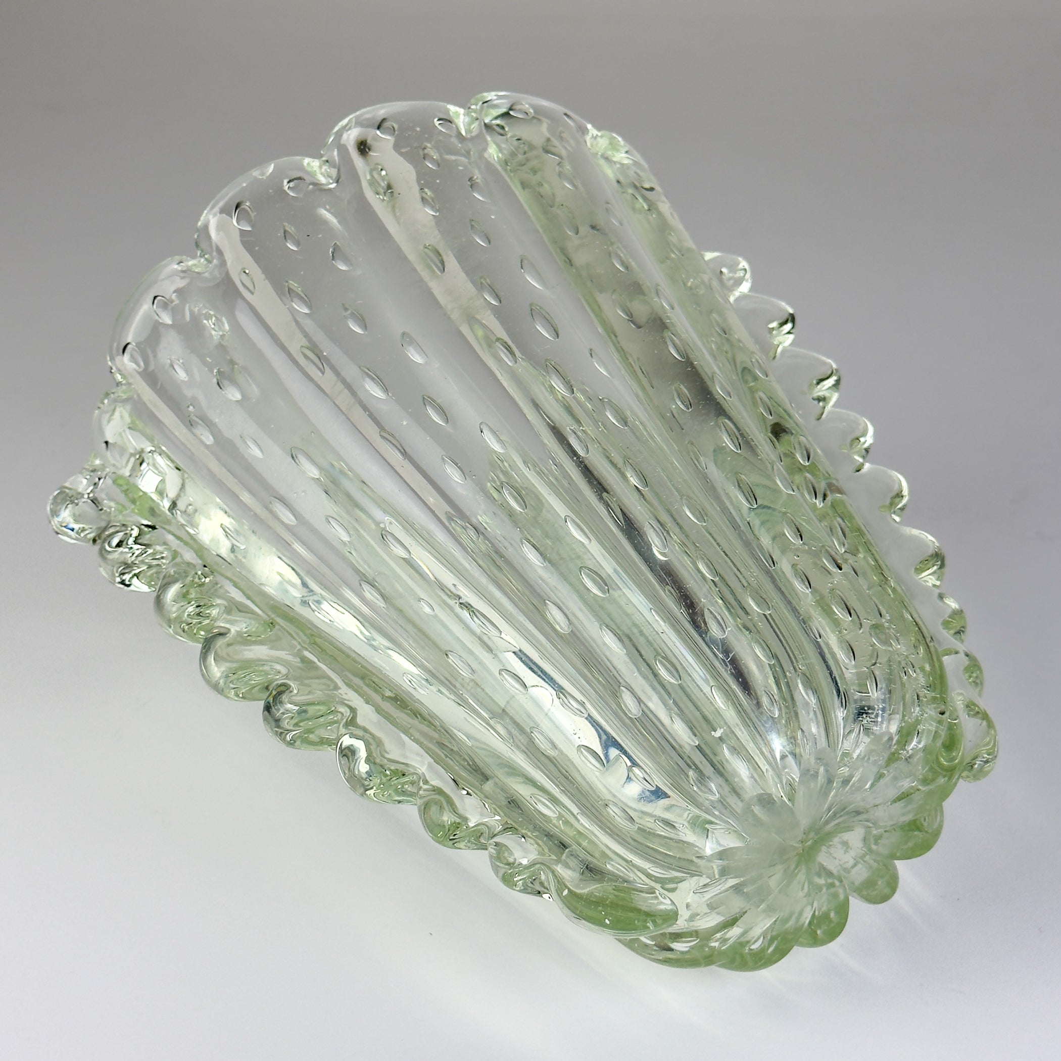 Vintage Murano glass Vase by Barovier & Toso, Italy 1930-40s