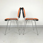 Retro office chair Yugoslavia '80s Orange desk chair