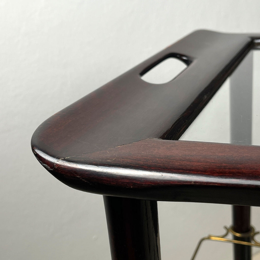 Ico Parisi Mid-Century Modern Bar Cart Trolley: Italian Design