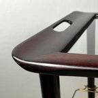 Ico Parisi Mid-Century Modern Bar Cart Trolley: Italian Design