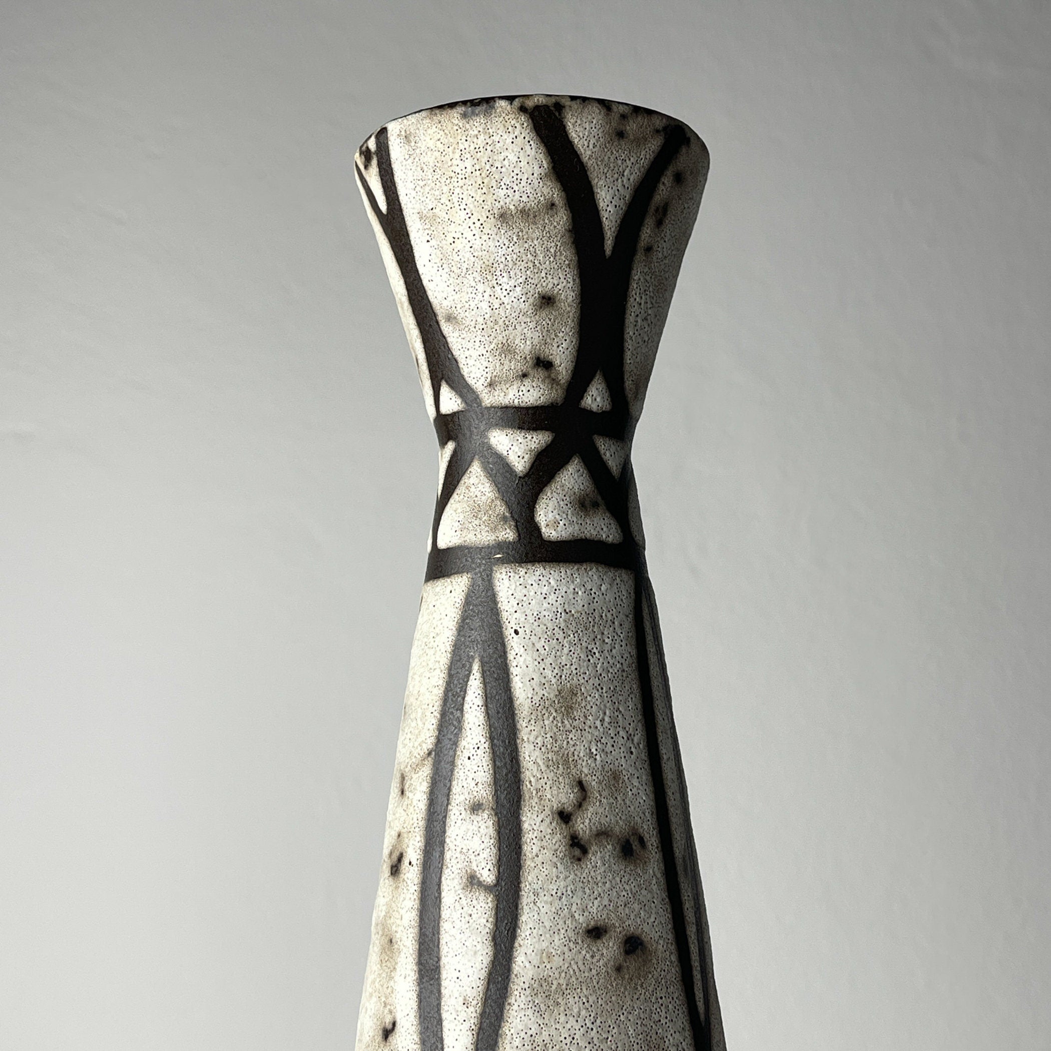 Mid-century ceramic vase by Bay Keramik, West Germany, 1960s, Vintage home decor