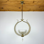 Murano chandelier by Ercole Barovier Barovier & Toso, Italy 1930s