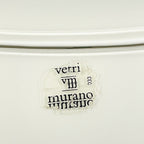 Mid-Century Murano Glass Ceiling Lamp: Vetreria De Majo, Italy 1970s