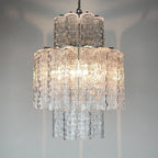 Classic Murano chandelier Tronchi by Venini, Italy 1960s