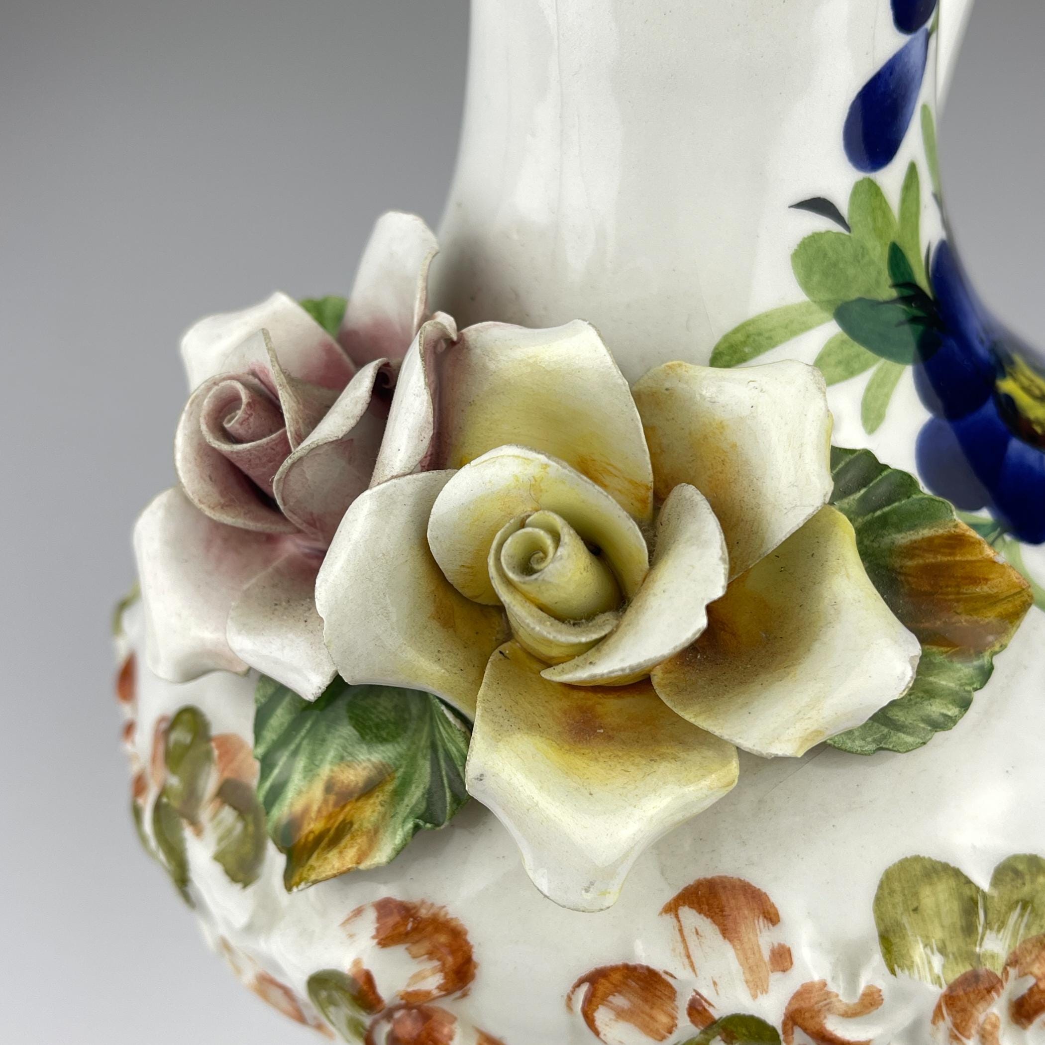 Original classic Ceramic Pitcher, Mid 20th Century, Italian home decor