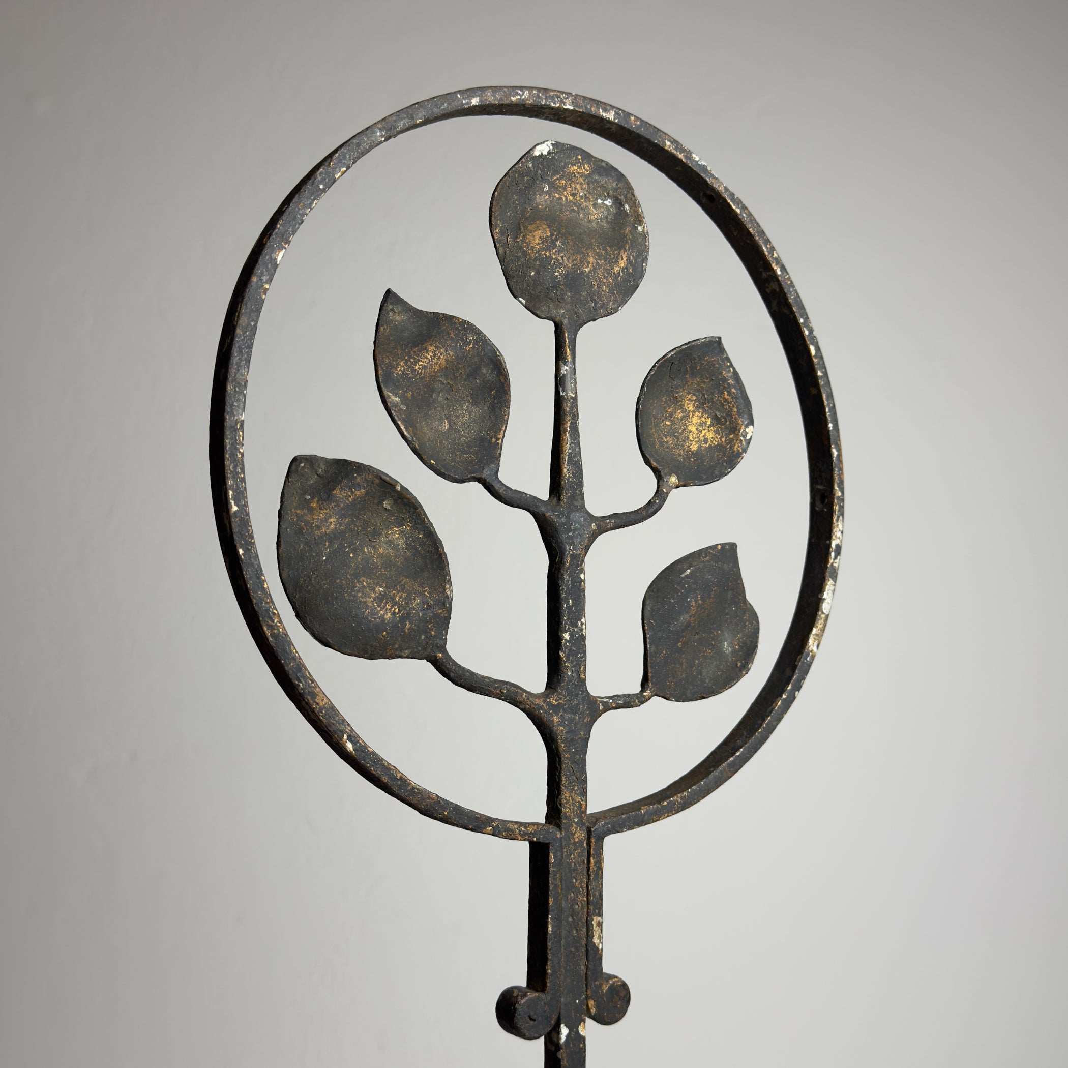 Vintage metal Brutalist wall decor by Salvino Marsura, Italy 1960s