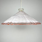 Vintage murano pendant lamp by "La Murrina" Italy 1970s