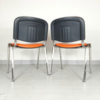 Retro office chair Yugoslavia '80s Orange desk chair