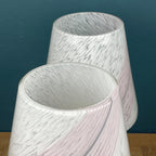 Pair of murano table lamps Mushroom Italy 1970s Italian Modern Retro home decor