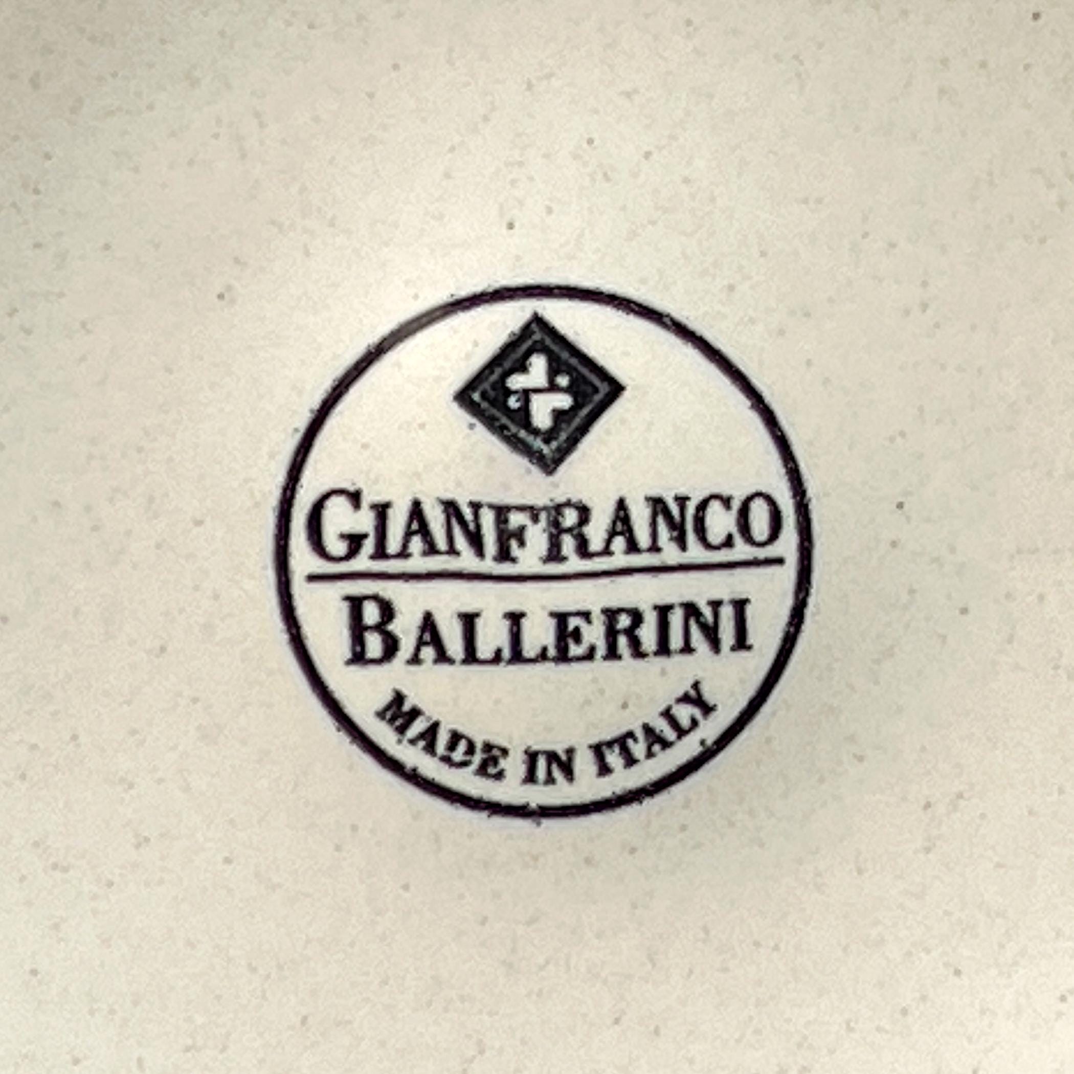 Large ceramic vase by Gianfranco Ballerini, Italy 1990s, Vintage home decor