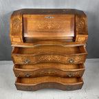Vintage dresser commode secretaire bureau Italy 1960s furniture antique style chest of drawers